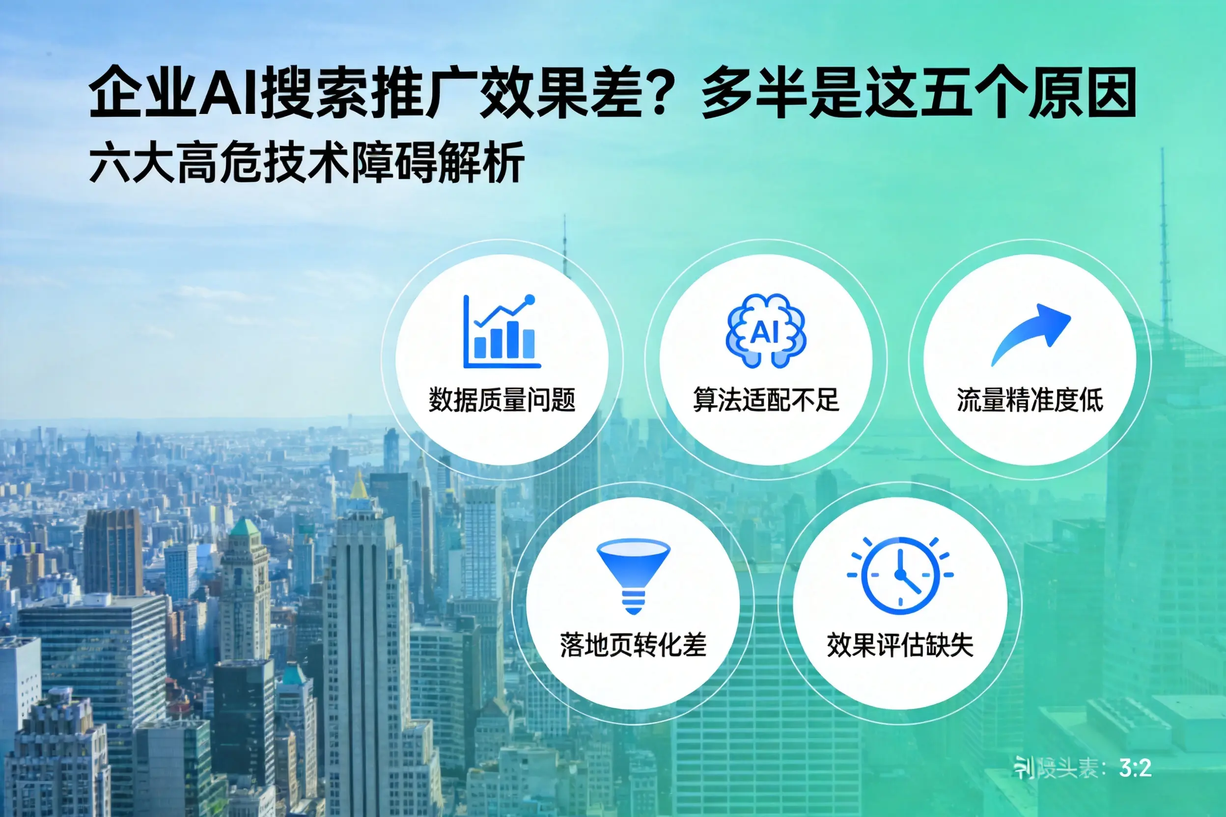 渭滨企业AI搜索推广效果差？多半是这五个原因